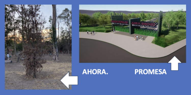 GALERÍA. Iniciarán trabajos de rescate del Parque de Morales